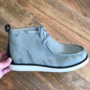 Neighborhood x Recon camo nubuck wallaby in 10